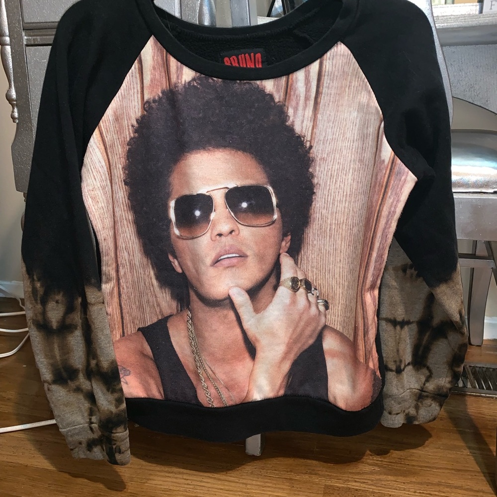 Bruno Mars Long Sleeve Shirt. Great condition!